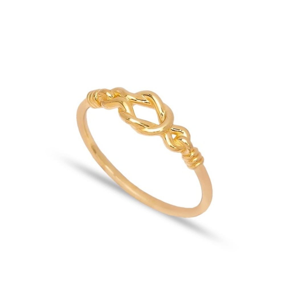 Gold Vermeil Minimalist Loops Ring